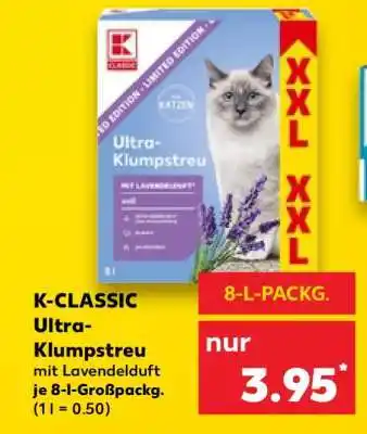 Kaufland K-CLASSIC Ultra-Klumpstreu Angebot
