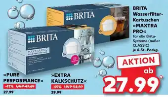 Kaufland BRITA Wasserfilter -Kartuschen MAXTRA PRO Angebot