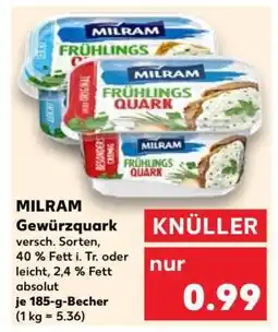 Kaufland Milram Gewürzquark Angebot