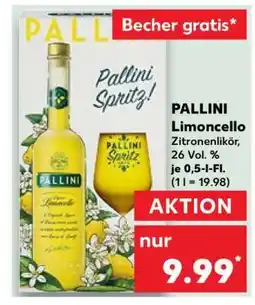 Kaufland Pallini Limoncello Angebot