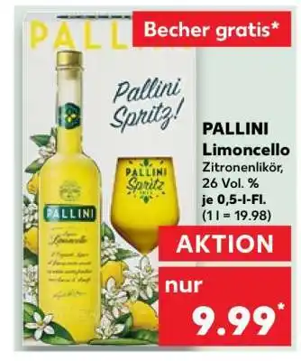 Kaufland Pallini Limoncello Angebot