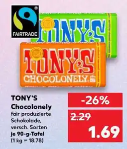 Kaufland TONY'S Chocolonely Angebot