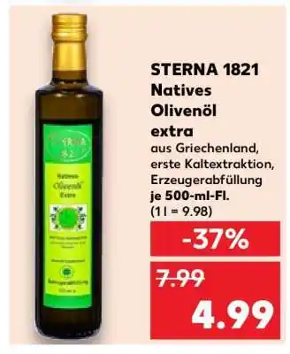 Kaufland STERNA 1821 Natives Olivenöl extra Angebot