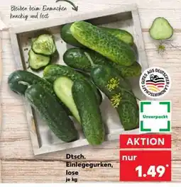 Kaufland Dtsch. Einlegegurken, lose Angebot