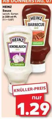 Kaufland HEINZ Sauce Angebot