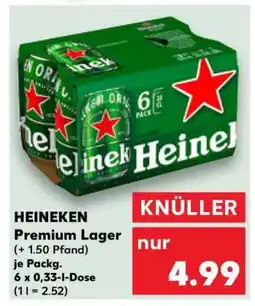 Kaufland HEINEKEN Premium Lager Angebot