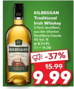 Kaufland Kilbeggan Traditional Irish Whiskey Angebot