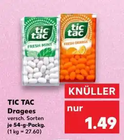 Kaufland TIC TAC Dragees Angebot