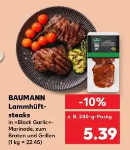 Kaufland BAUMANN Lammhüftsteaks Angebot