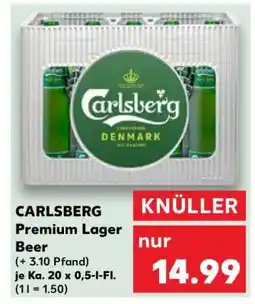 Kaufland CARLSBERG Premium Lager Beer Angebot