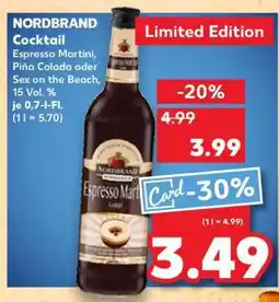 Kaufland NORDBRAND Cocktail Angebot