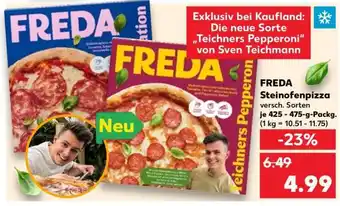 Kaufland FREDA Steinofenpizza Angebot