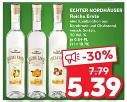 Kaufland Echter Nordhäuser Reiche Ernte Angebot