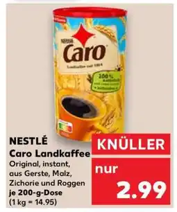 Kaufland NESTLÉ Caro Landkaffee Angebot