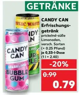 Kaufland CANDY CAN Erfrischungsgetränk Angebot