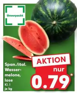 Kaufland Span./ital. Wassermelone, lose Angebot