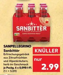 Kaufland Sanbittèr Angebot