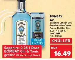 Kaufland Bombay Gin Angebot