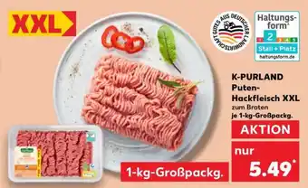 Kaufland K-PURLAND Puten-Hackfleisch XXL Angebot