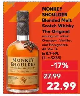 Kaufland MONKEY SHOULDER Blended Malt Scotch Whisky The Original Angebot