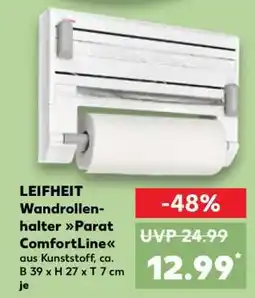 Kaufland LEIFHEIT Wandrollenhalter Parat ComfortLine Angebot
