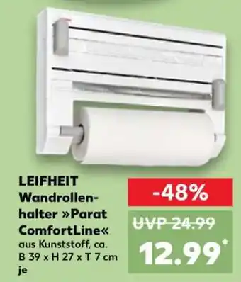 Kaufland LEIFHEIT Wandrollenhalter Parat ComfortLine Angebot