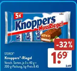 Aldi Süd Knoppers Nussriegel Angebot