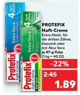 Kaufland PROTEFIX Haft-Creme Angebot