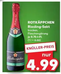 Kaufland ROTKÄPPCHEN Riesling-Sekt Angebot
