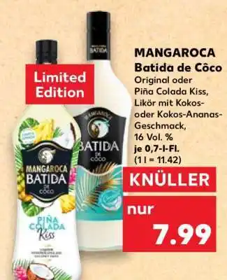 Kaufland MANGAROCA Batida de Côco Angebot