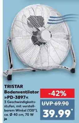 Kaufland TRISTAR Bodenventilator PD-3897 Angebot