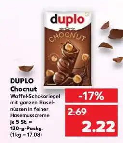 Kaufland DU PLO Chocnut Angebot