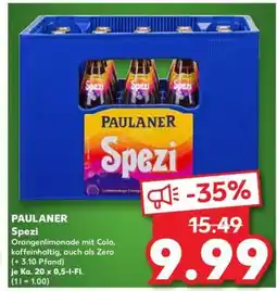 Kaufland Paulaner Spezi Angebot