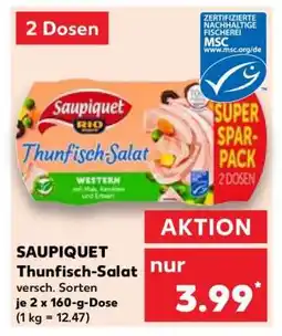 Kaufland SAUPIQUET Thunfisch-Salat Angebot