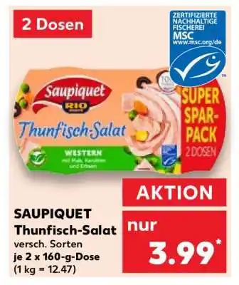 Kaufland SAUPIQUET Thunfisch-Salat Angebot