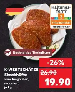 Kaufland K-WERTSCHÄTZE Steakhüfte Angebot