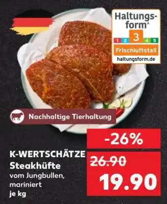 Kaufland K-WERTSCHÄTZE Steakhüfte Angebot