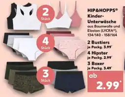 Kaufland HIP&HOPPS Kinder-Unterwäsche Angebot