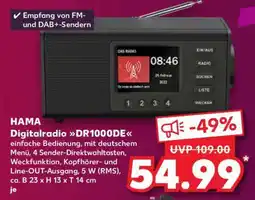 Kaufland HAMA Digitalradio DR1000DE Angebot