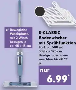 Kaufland K-CLASSIC Bodenwischer mit Sprühfunktion Angebot