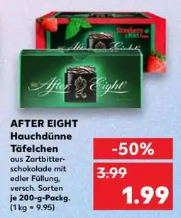 Kaufland AFTER EIGHT Hauchdünne Täfelchen Angebot