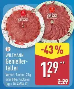Aldi Nord WILTMANN Genießer-teller Angebot