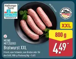 Aldi Nord Bratwurst XXL Angebot