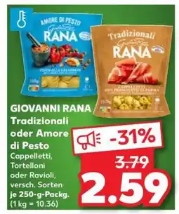 Kaufland GIOVANNI RANA Tradizionali oder Amore di Pesto Angebot