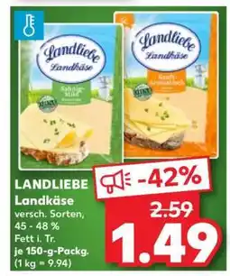 Kaufland Landliebe Landkäse Angebot
