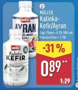 Aldi Nord Müller Kalinka Kefir / Ayran Angebot