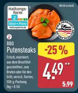 Aldi Nord BBQ Putensteaks Angebot