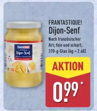 Aldi Nord FRANTASTIQUE! Dijon-Senf Angebot