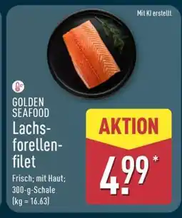 Aldi Nord GOLDEN SEAFOOD Lachsforellenfilet Angebot