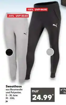 Kaufland Sweathose Angebot